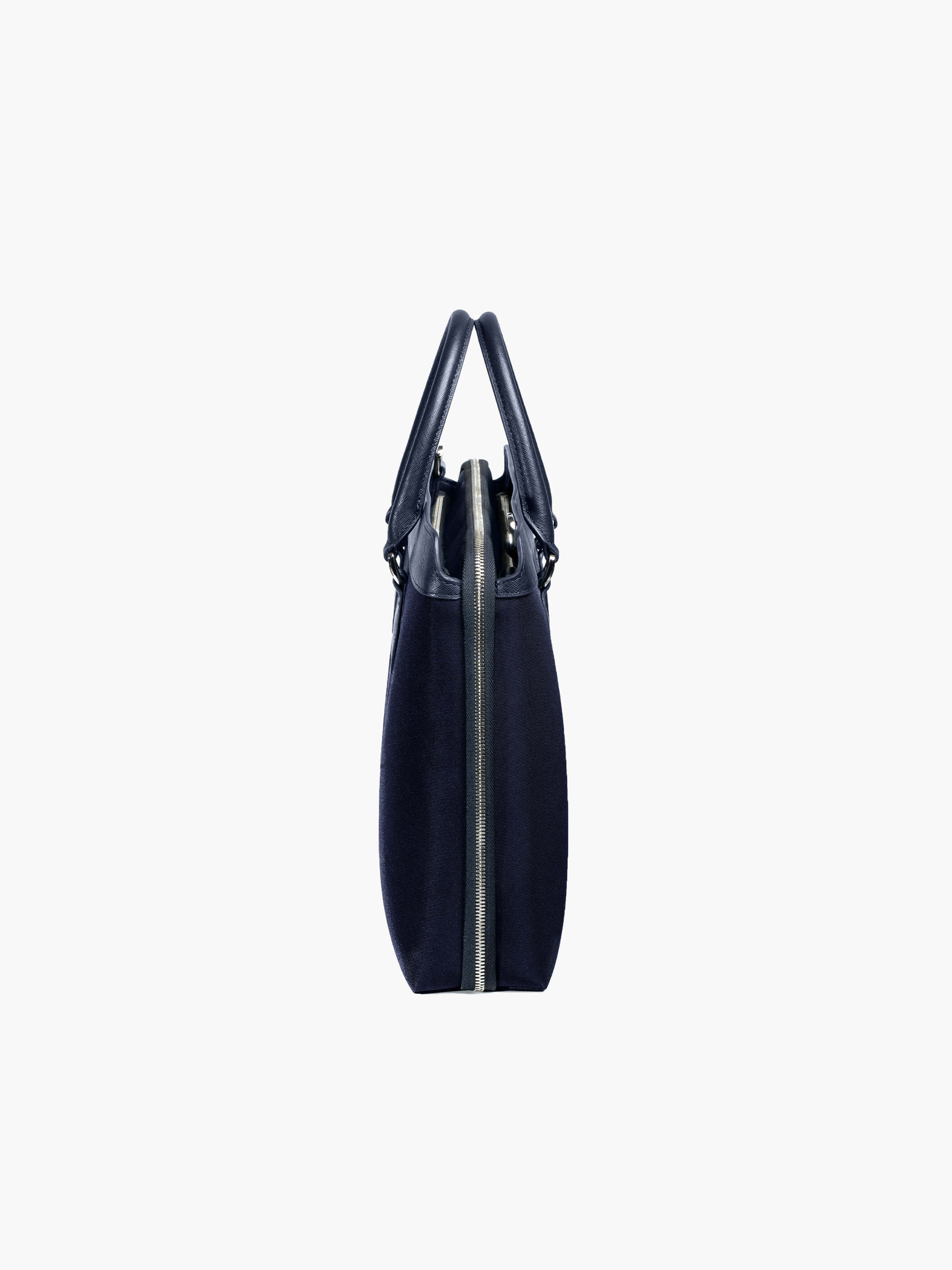 Alpha Leather-Trimmed Briefcase - Image 6