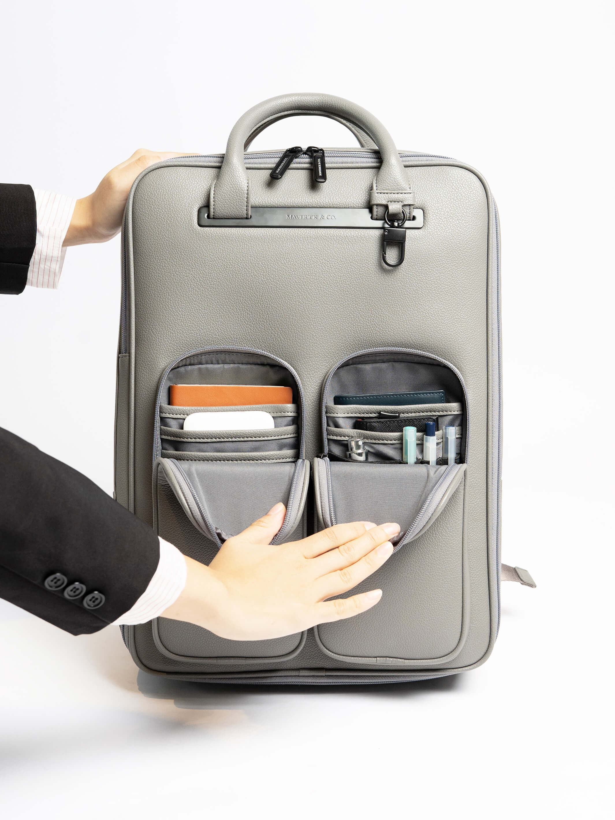 Axis Leather Backpack - Image 30