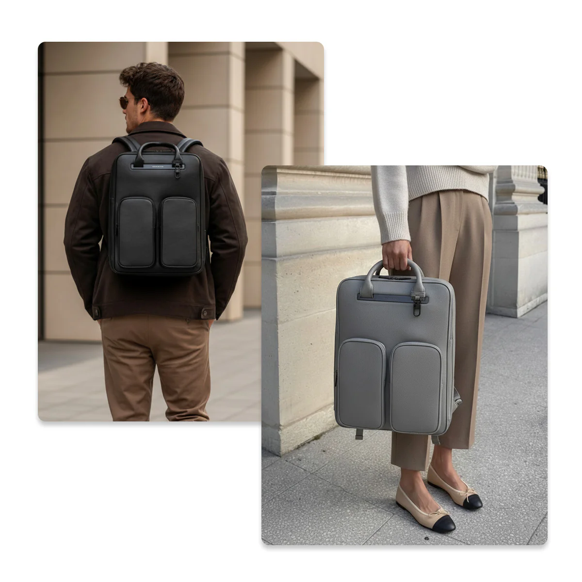 Axis Leather Backpack - Image 40