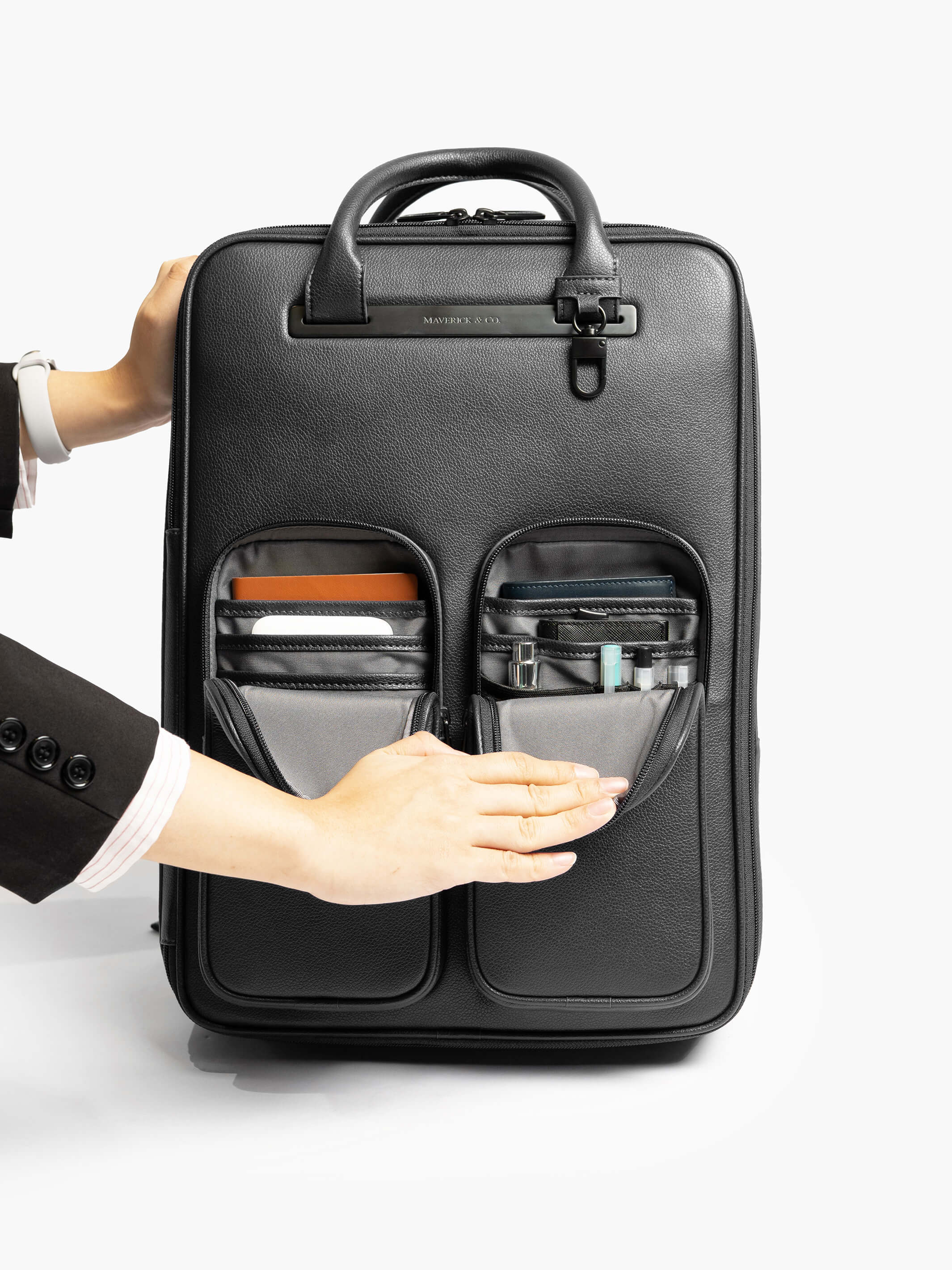 Axis Leather Backpack - Image 6