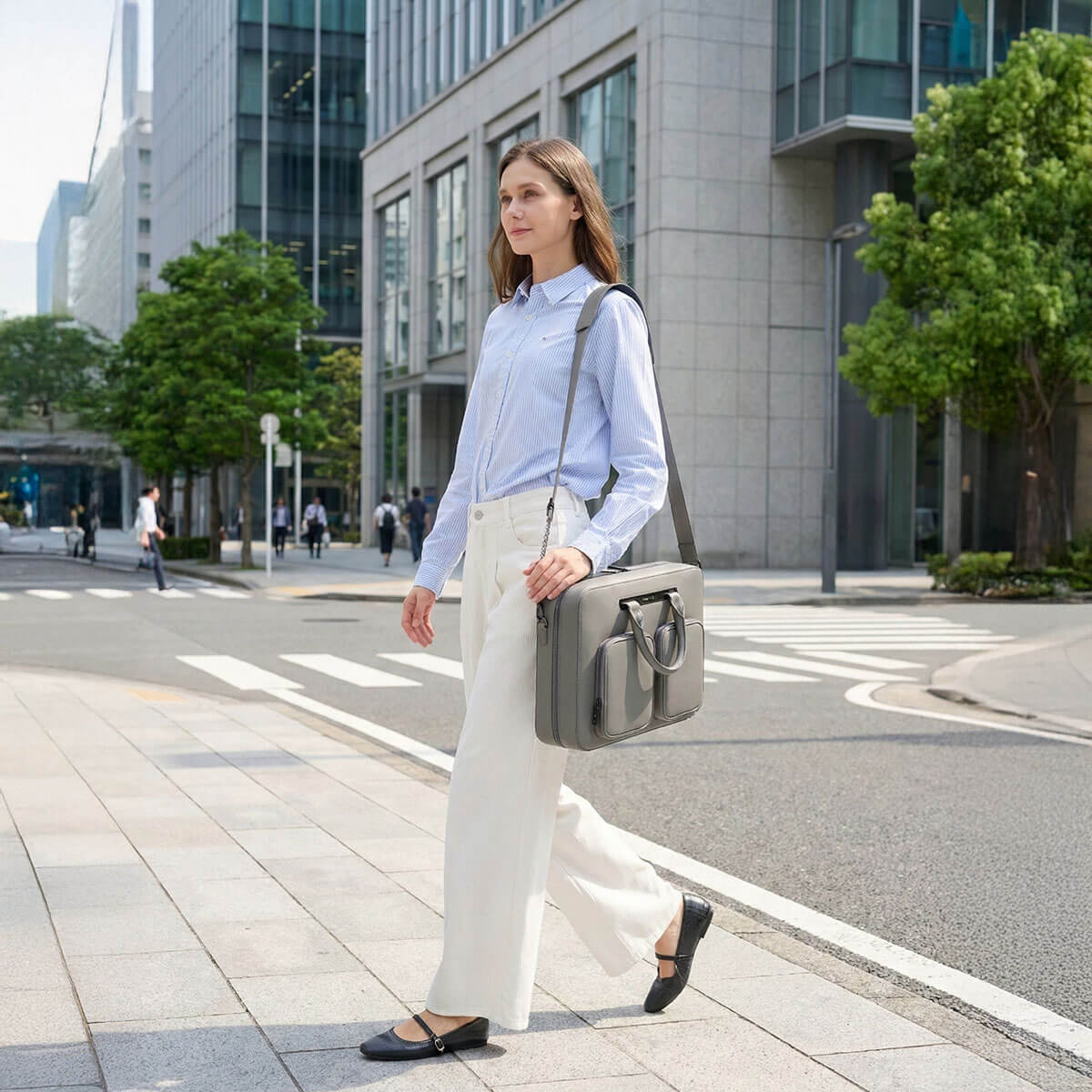 Axis Leather Briefcase - Image 41