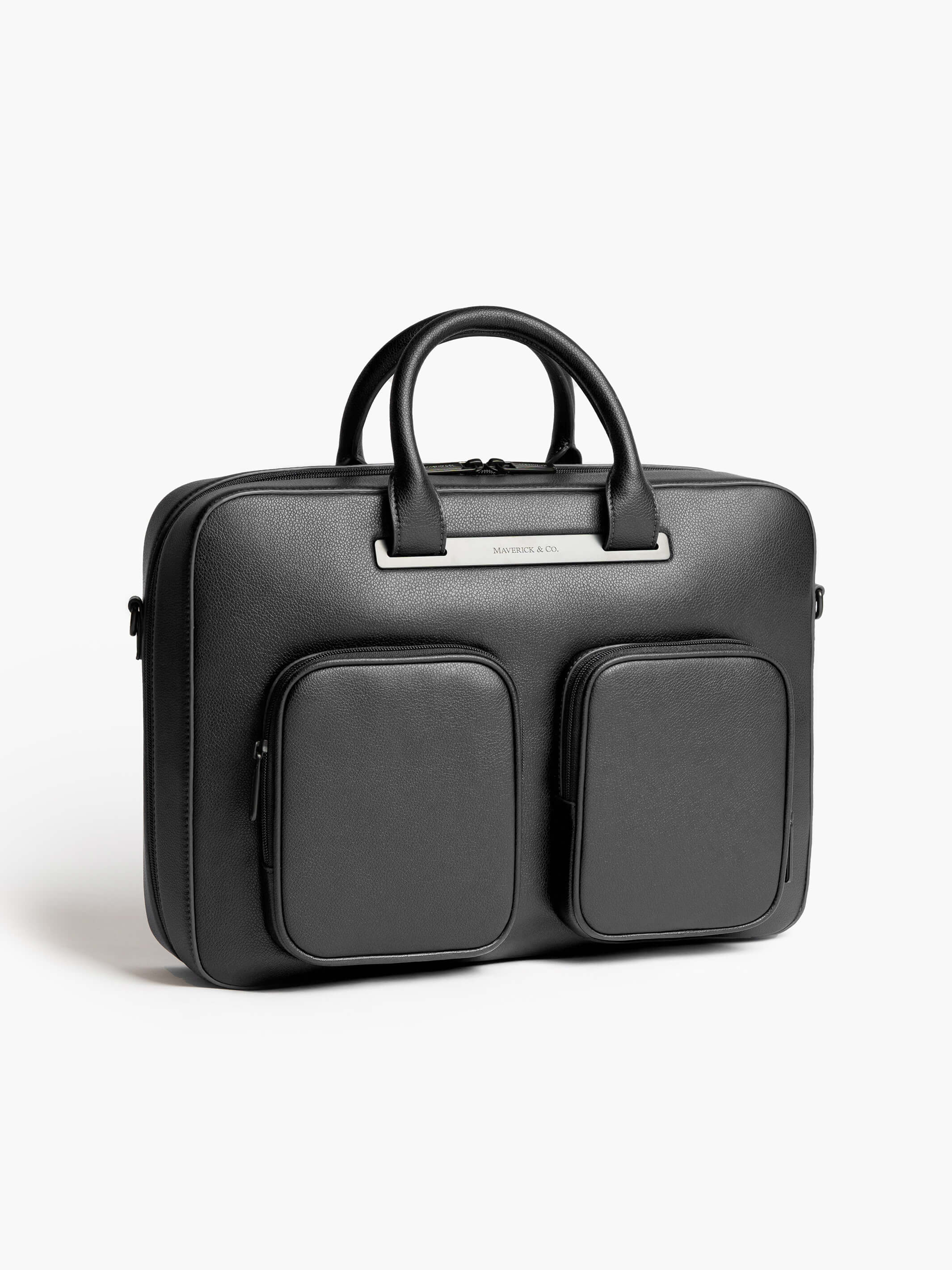 Axis Leather Briefcase - Image 8
