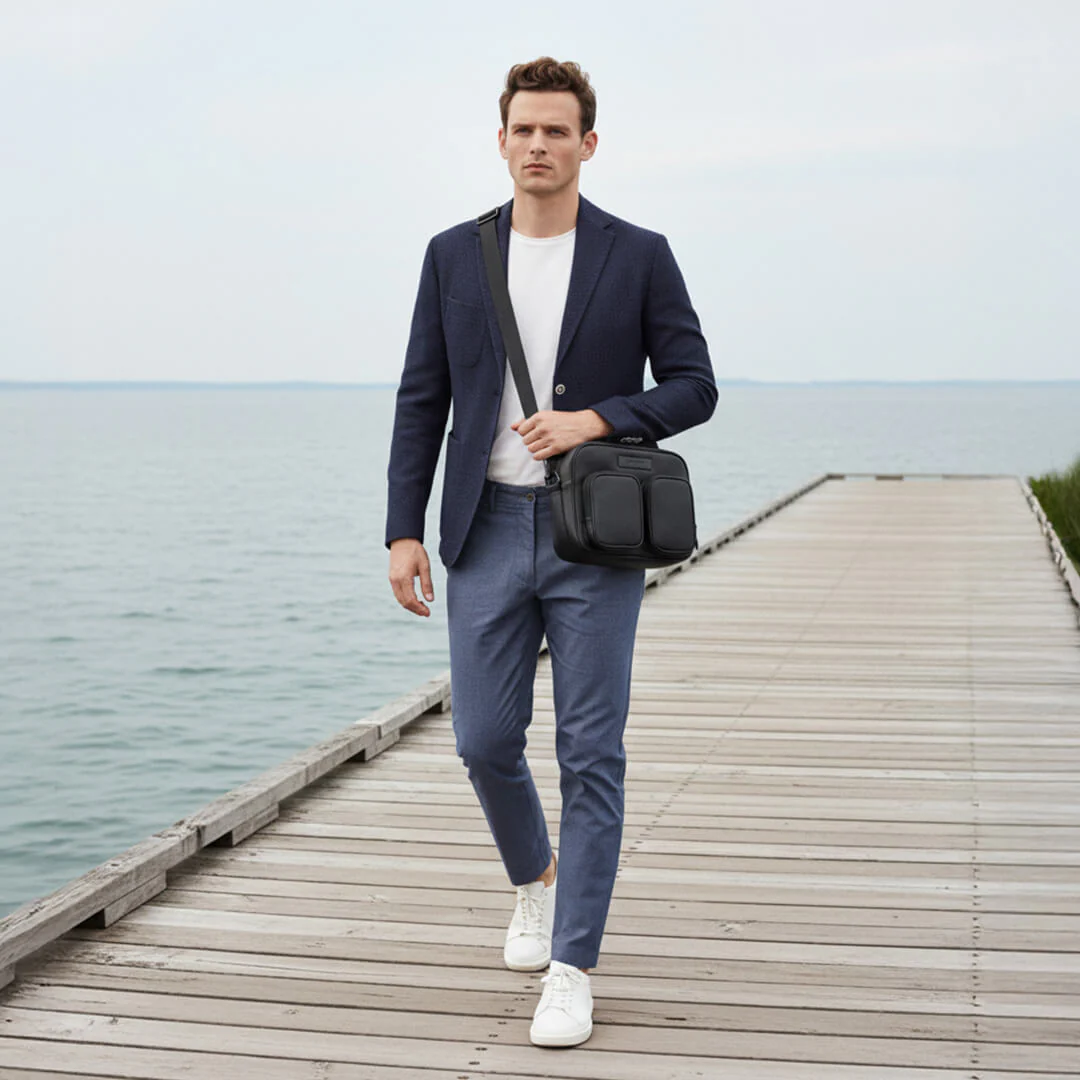 Axis Leather Messenger - Image 40