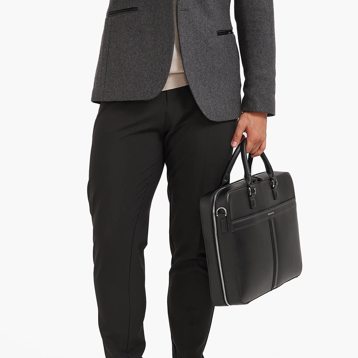 Delta Leather Briefcase - Image 20