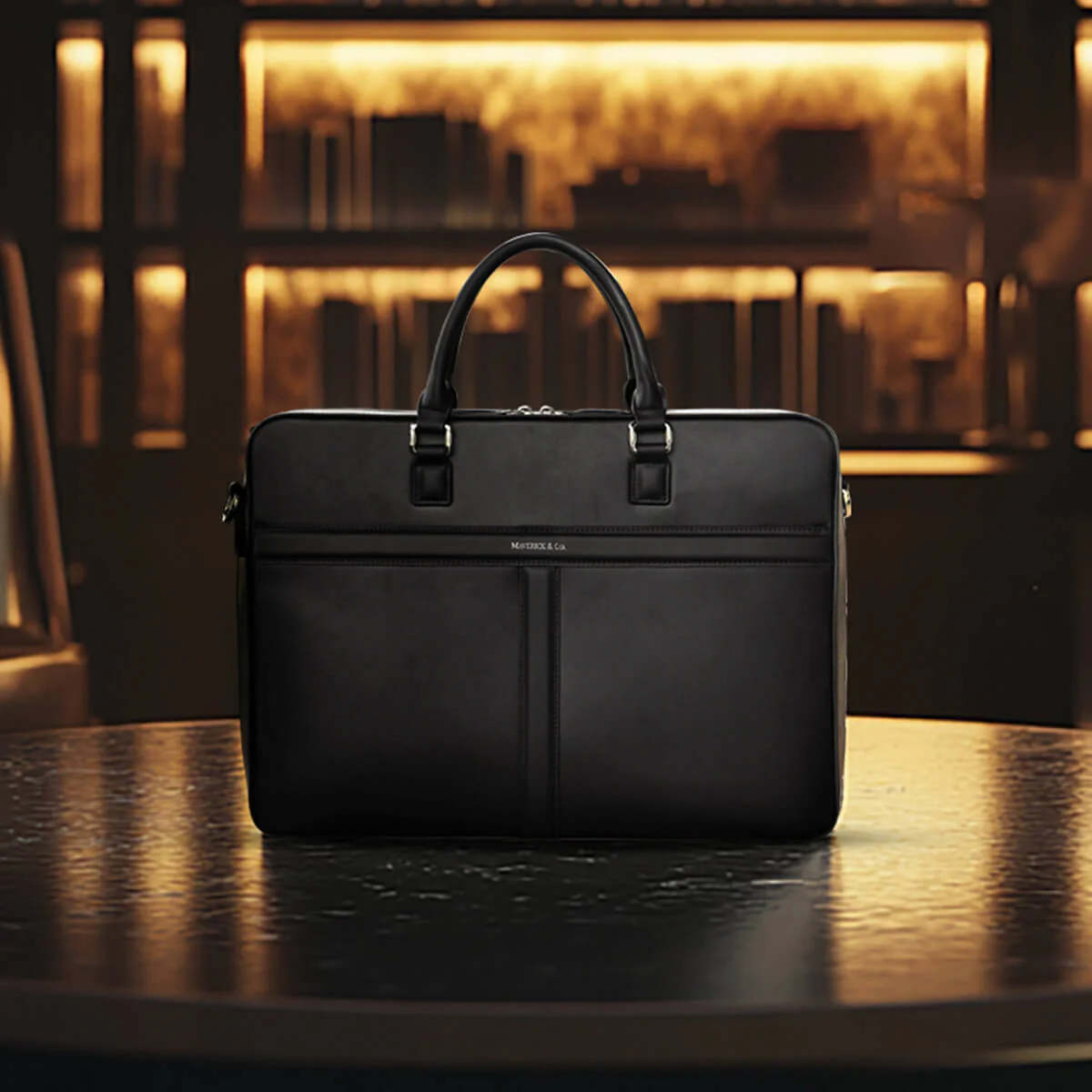 Delta Leather Briefcase - Image 27