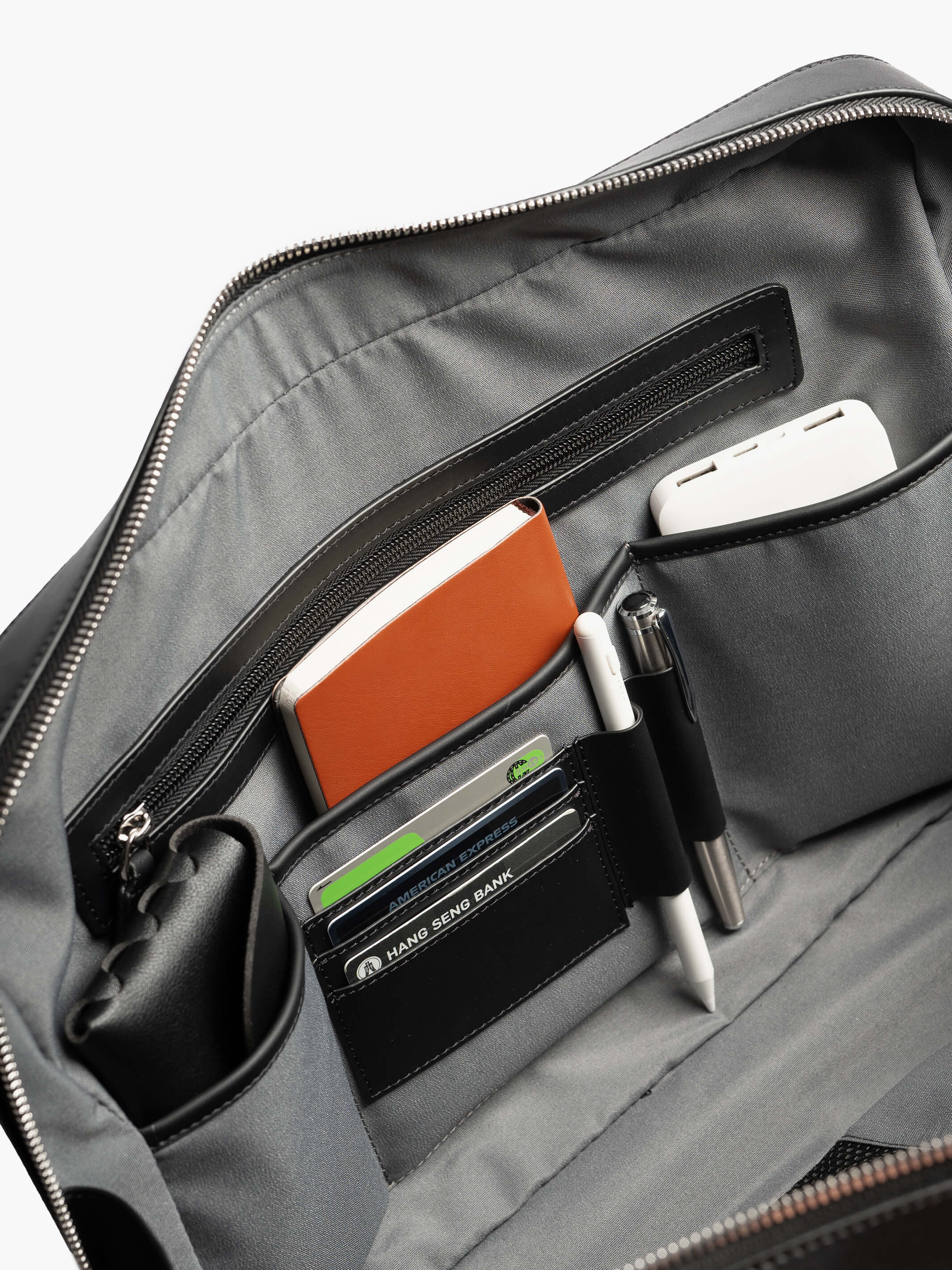 Delta Leather Briefcase - Image 4