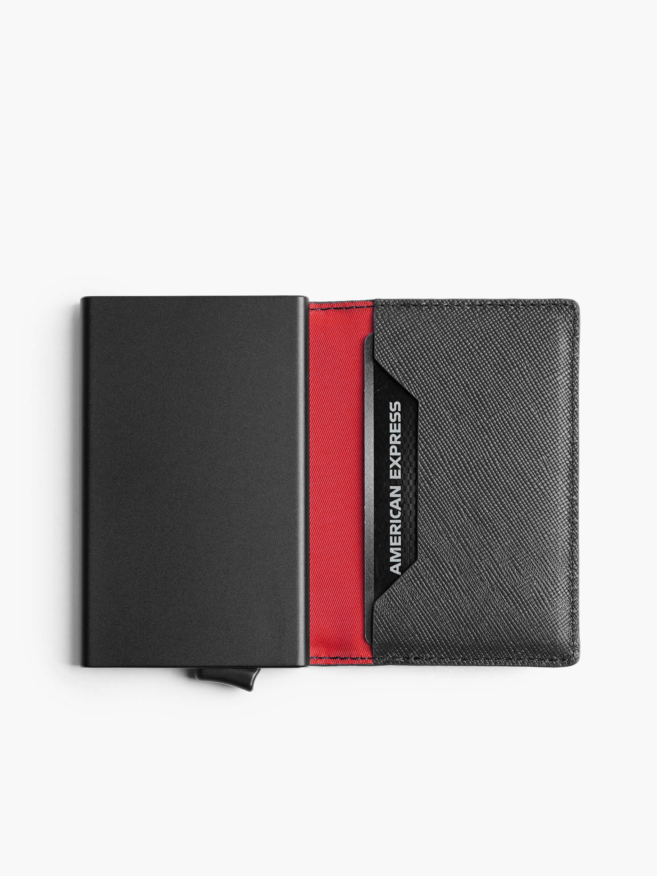 Manhattan Leather Pop-Up Wallet - Image 3