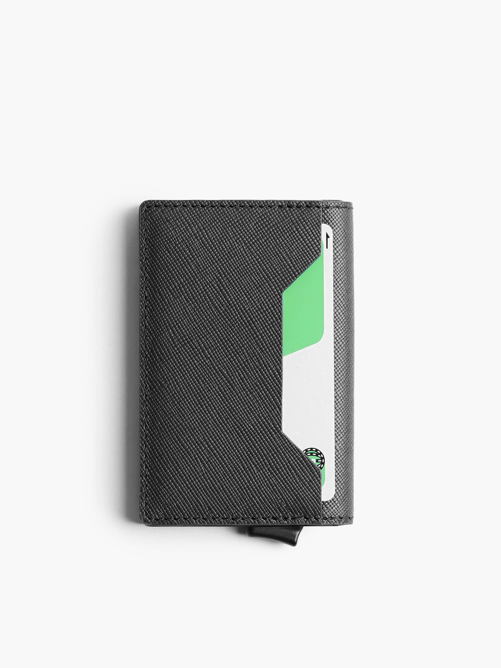 Manhattan Leather Pop-Up Wallet - Image 4