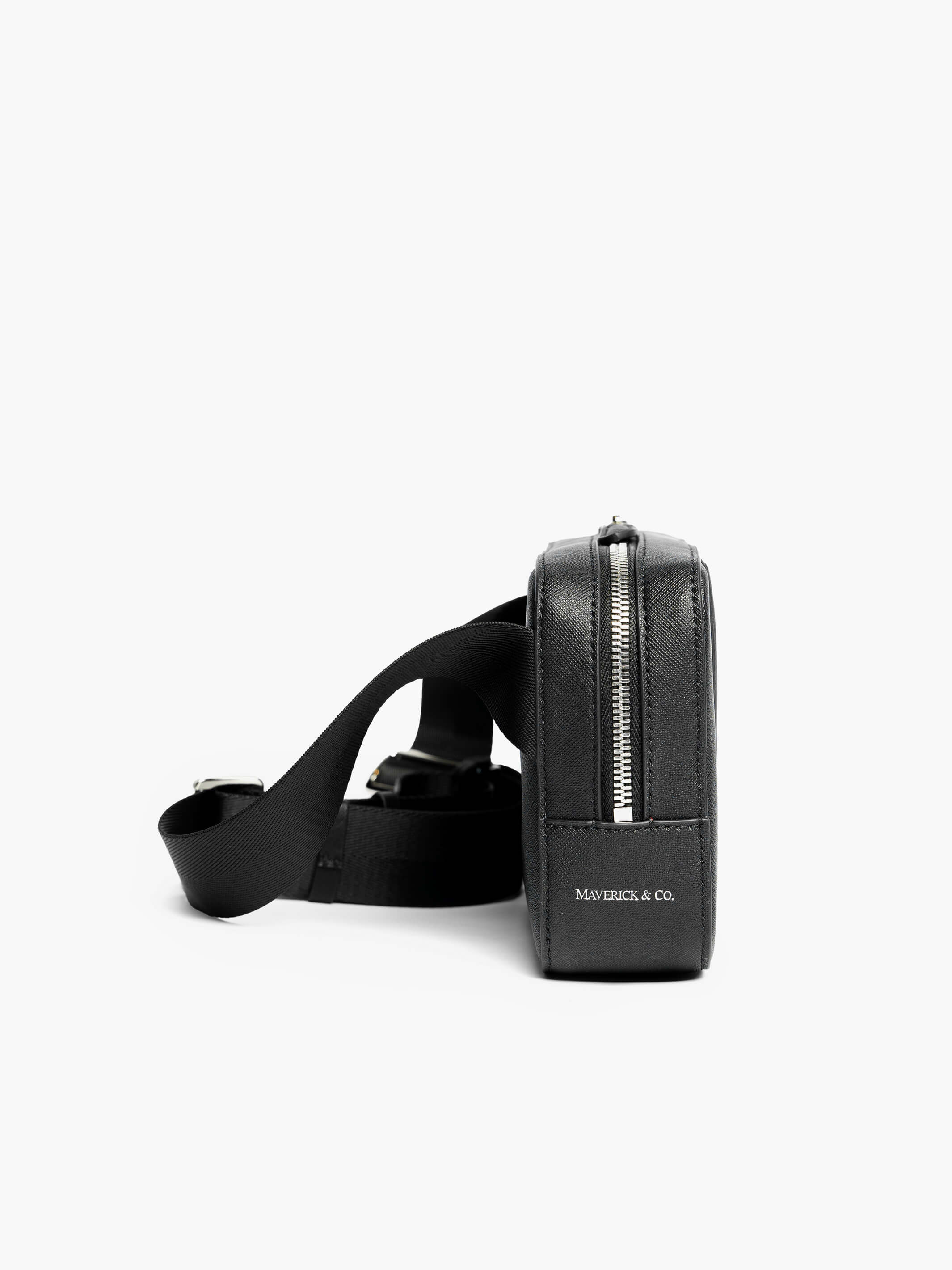 Manhattan Leather Sling Bag - Image 3