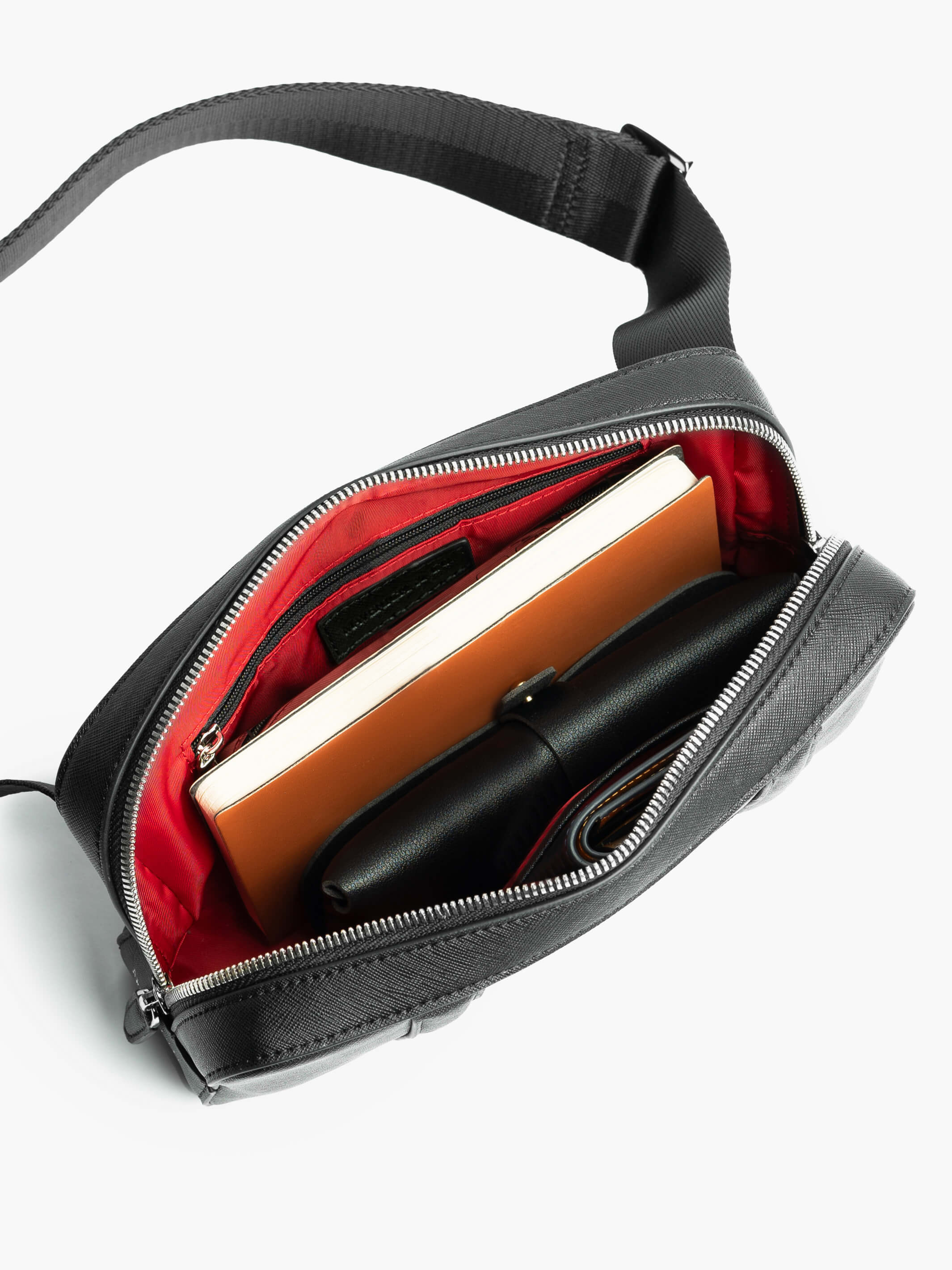 Manhattan Leather Sling Bag - Image 6