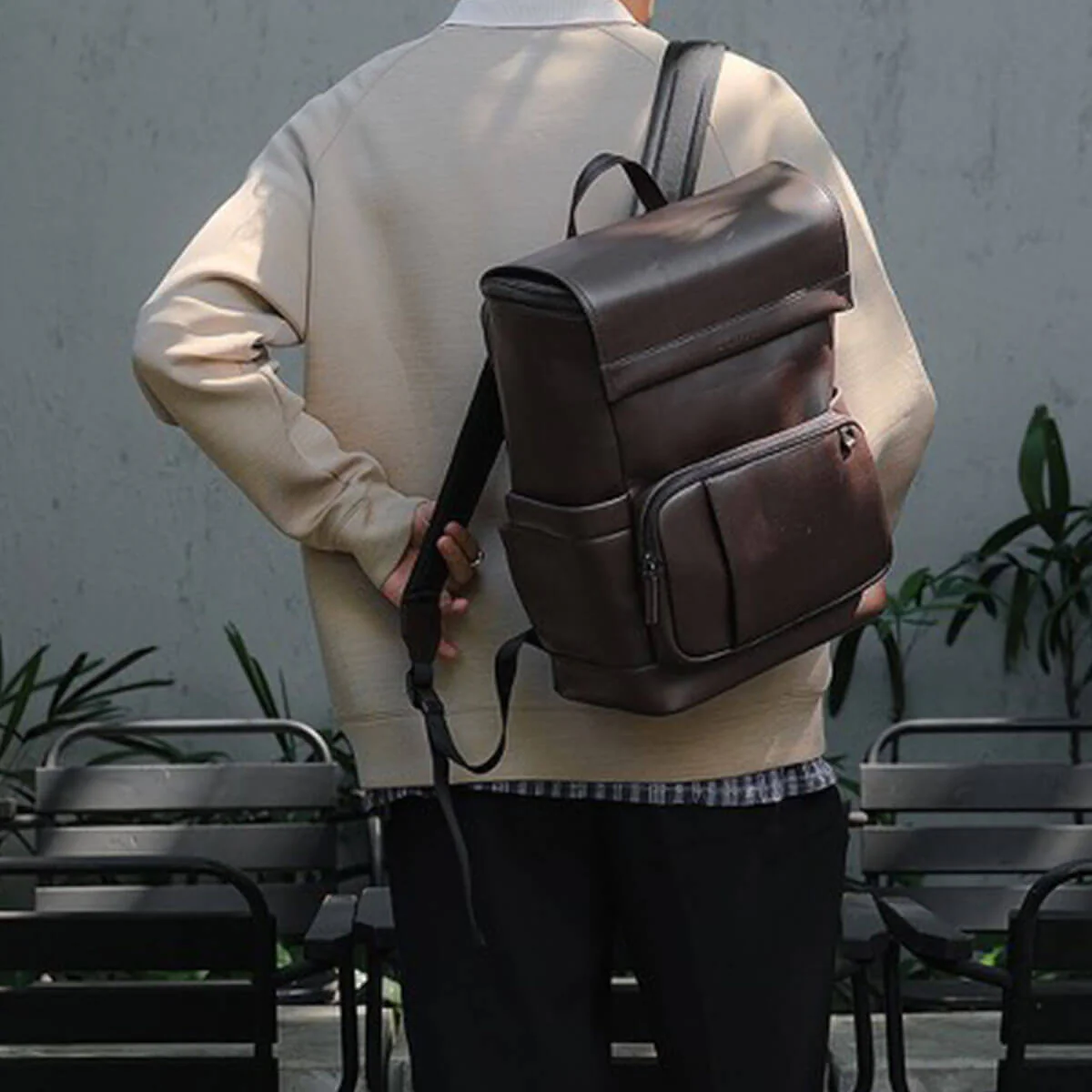 Maximus Leather Backpack - Image 20