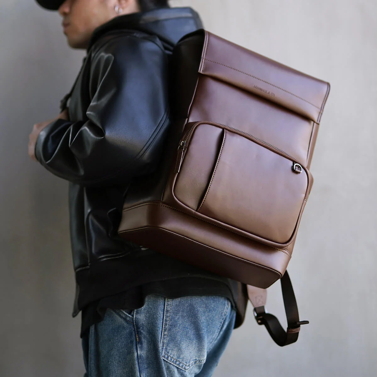 Maximus Leather Backpack - Image 23