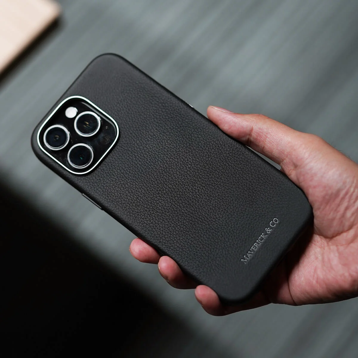 Pebbled Leather Phone Case - Image 25