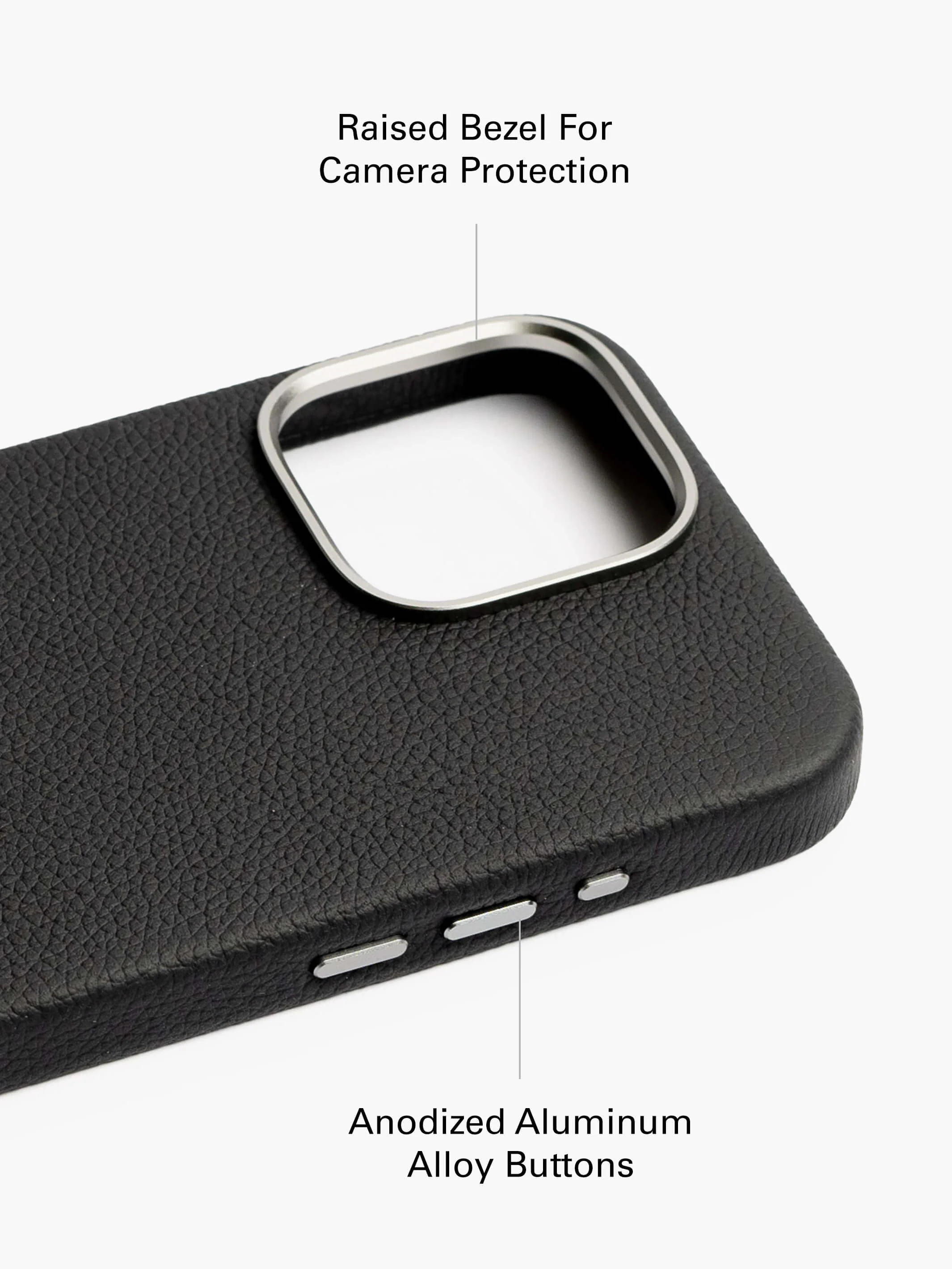 Pebbled Leather Phone Case - Image 4