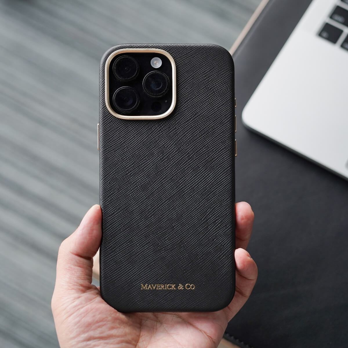 Saffiano Leather Phone Case - Image 25