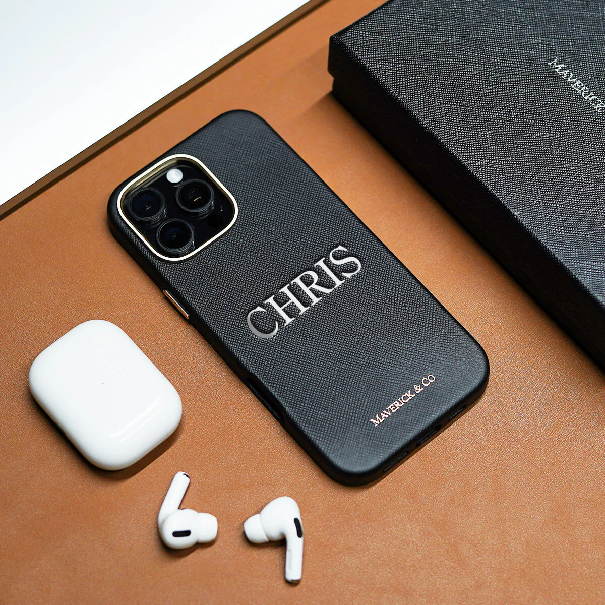 Saffiano Leather Phone Case - Image 30