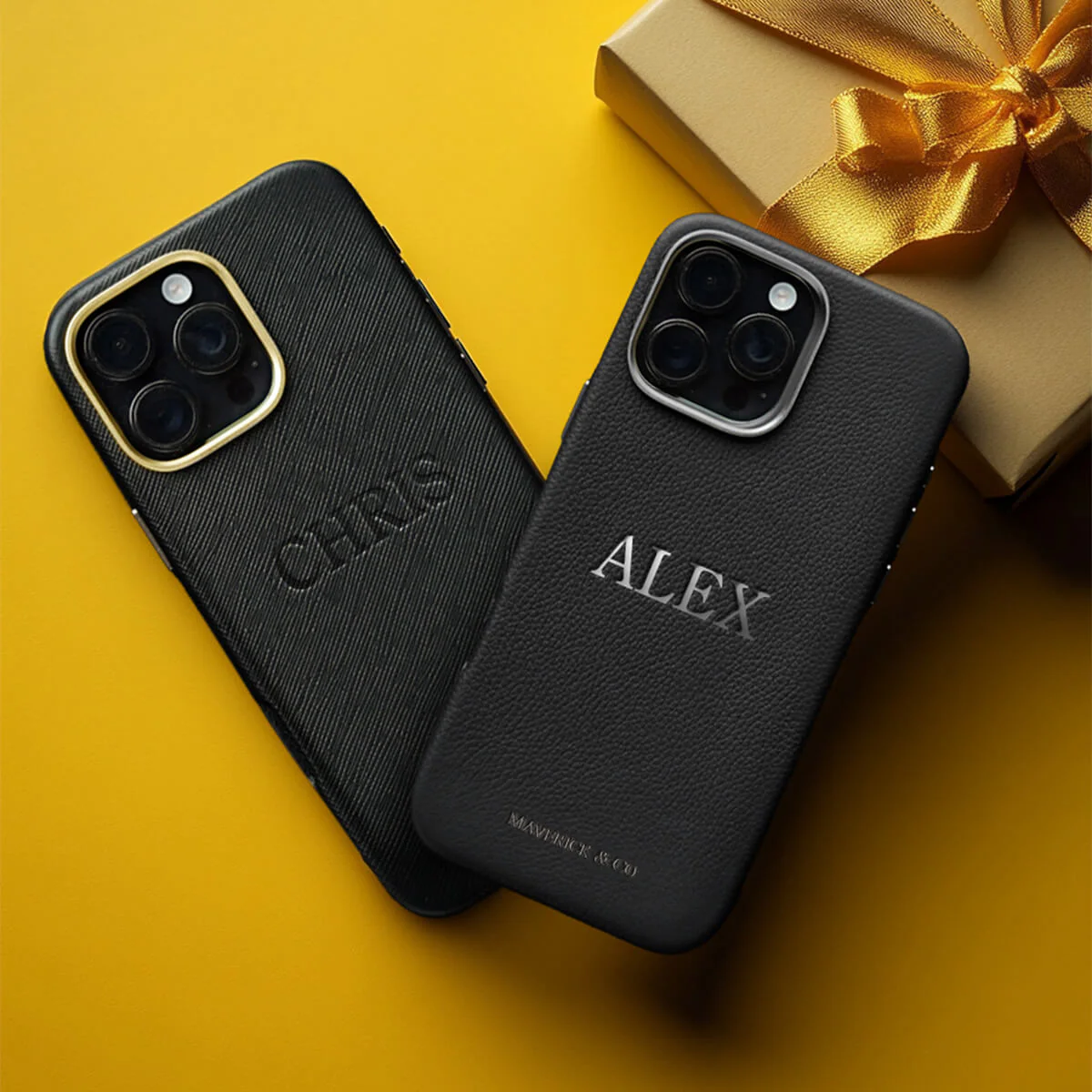 Saffiano Leather Phone Case - Image 33